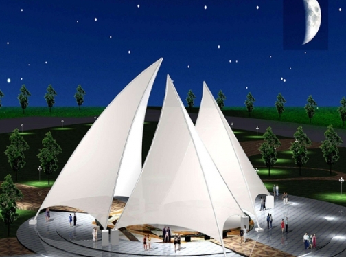 膜結(jié)構(gòu)車棚應該如何加固骨架?